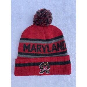 captivating Maryland Terrapins beanie Pom hat skully